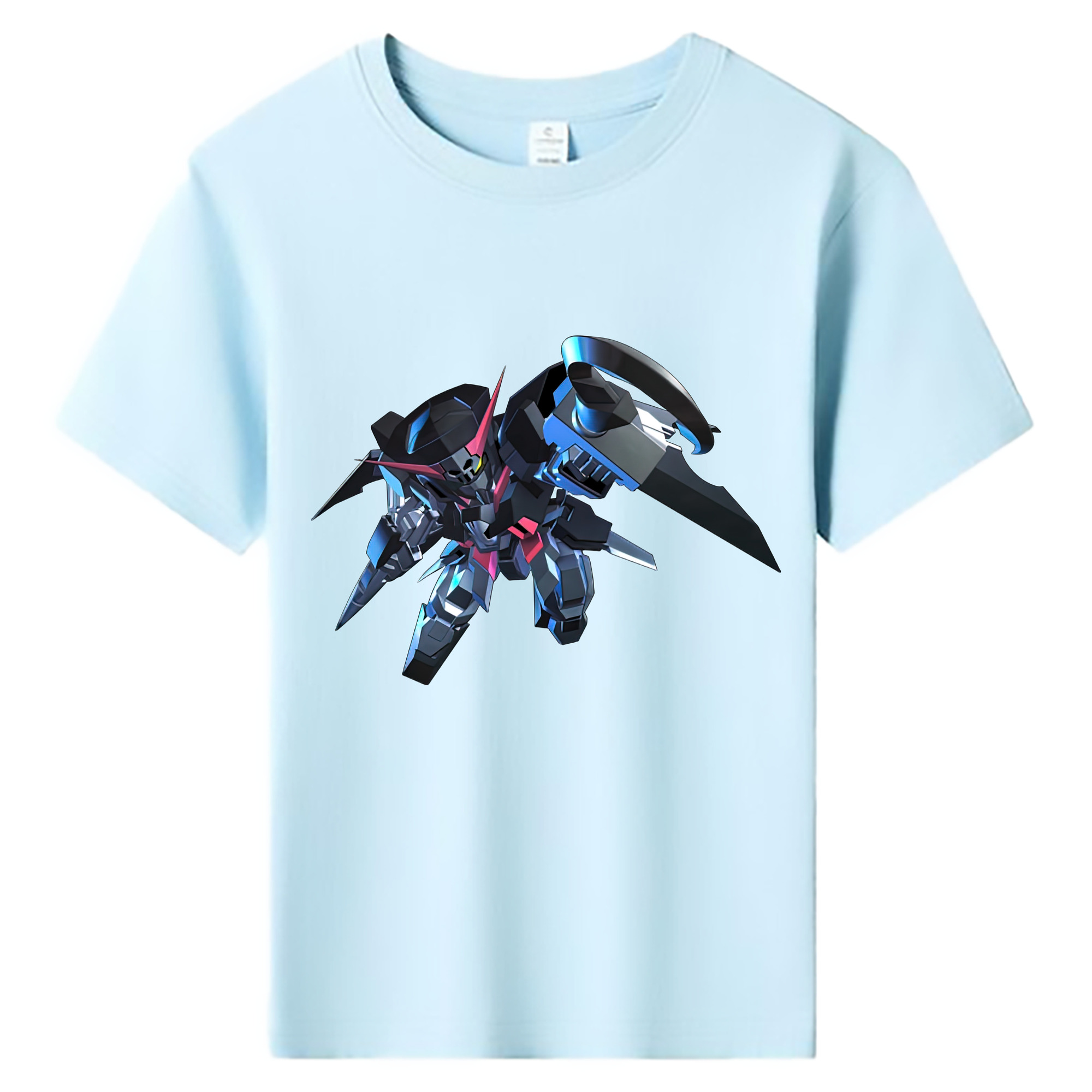 （画像用） 機動戦士ガンダム Mobile Suit Gundam 綿100％キッズTシャツ（フロントプリント）